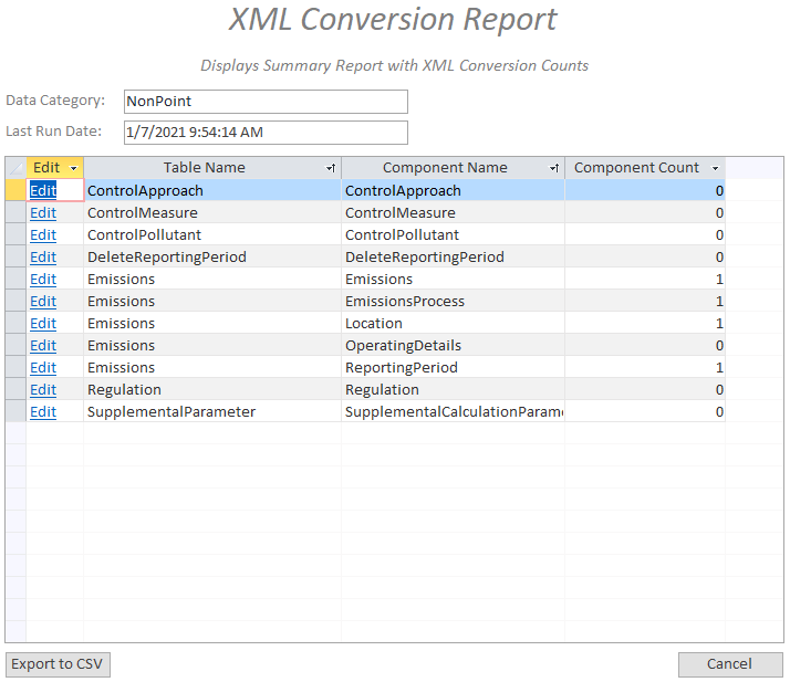 XML Conversion
