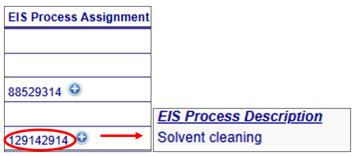 Additional information about the Augmentation Profile
                        Assignment components can be viewed by clicking on the
                        “plus” icon next to the assignment.